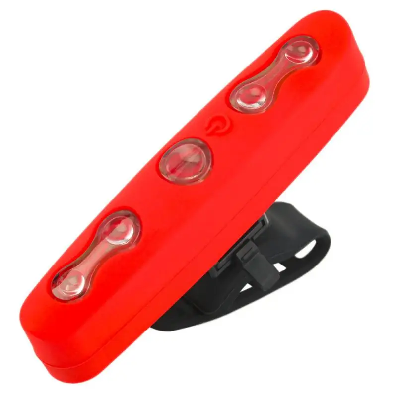 

5LED Bike Bicycle Lights Taillight 7 Mode MTB Mountain Bike Tail Lights Cycling Sports Flashlight Night Warning Safety Back Lamp