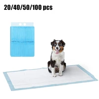 204050100pcs super absorbent pet diaper dog training pee pads disposable urine nappy mat for cats dog diapers cage mat new