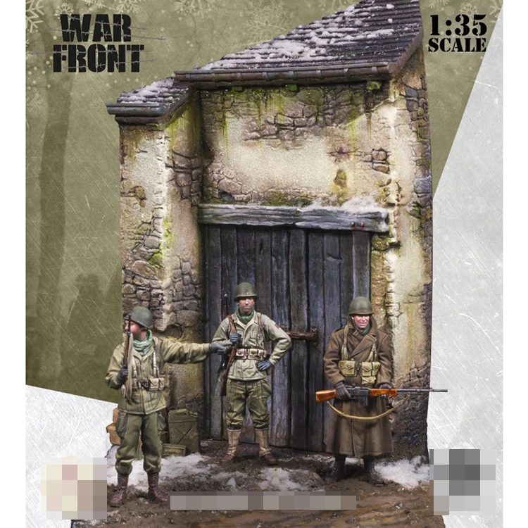 Модель GK солдатиков из смолы 1/35 года зимние солдатики США включая базовую