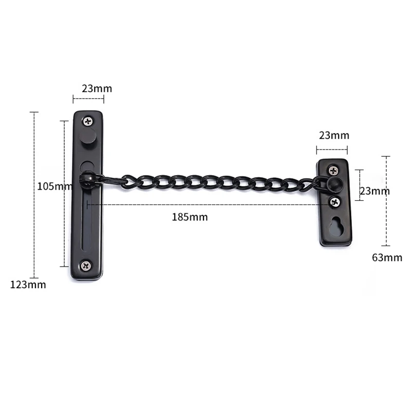 Замок с замком из нержавеющей стали противоугонная застежка удобные замки для