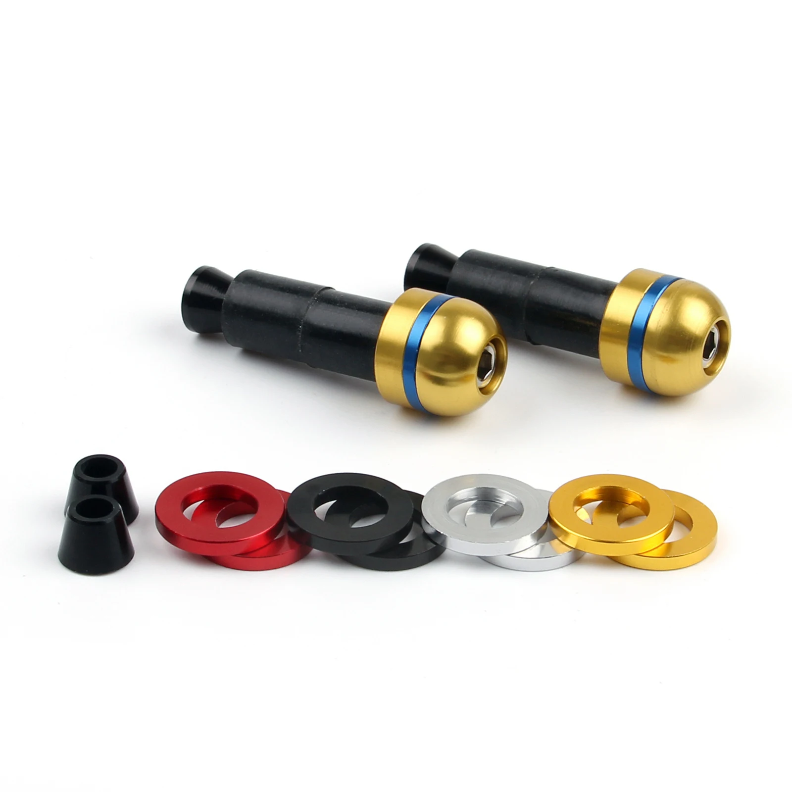 Универсальные цветные наконечники руля 7/8 дюйма Areyourshop для Yamaha BMW KTM 22 мм