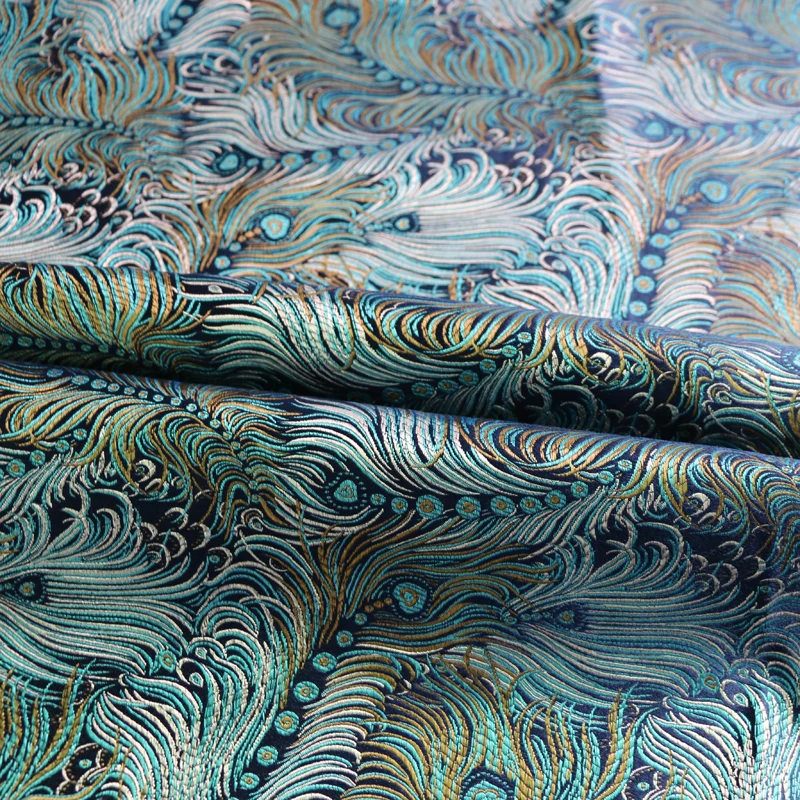 100 см * 75 китайский стиль жаккардовая одежда материал Китайская Этническая парча