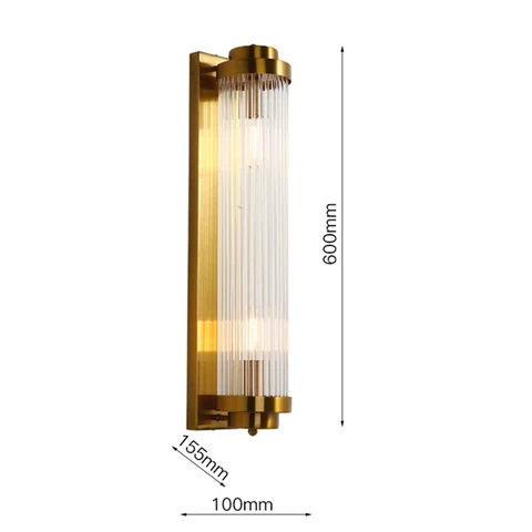 Роскошный Золотой Европейский светодиодный настенный светильник, поворотный настенный светильник с золотыми кристаллами для отеля, гостиной, уличная лампа с кристаллами ZM1021