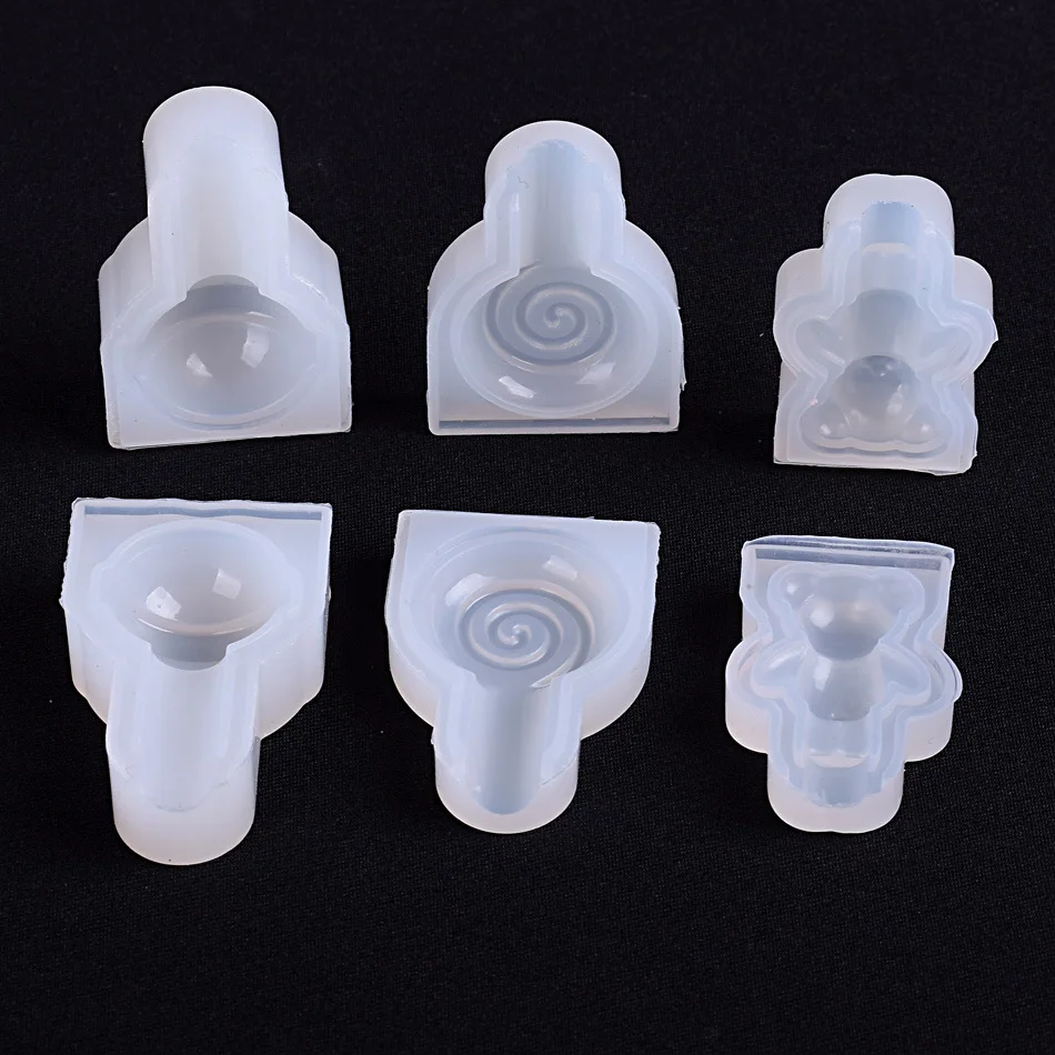 1 шт. силиконовая форма в виде медведя-леденца | Украшения и аксессуары