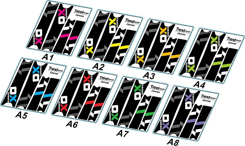 Велосипедные наклейки SRAM X0 бесплатная доставка аксессуары для велосипедного