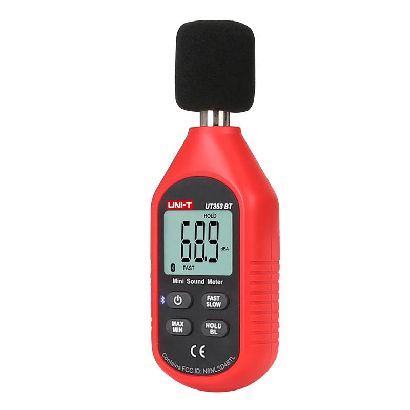 UNI-T UT353BT мини-измеритель шума звуковой детектор цифровой измеритель уровня звука