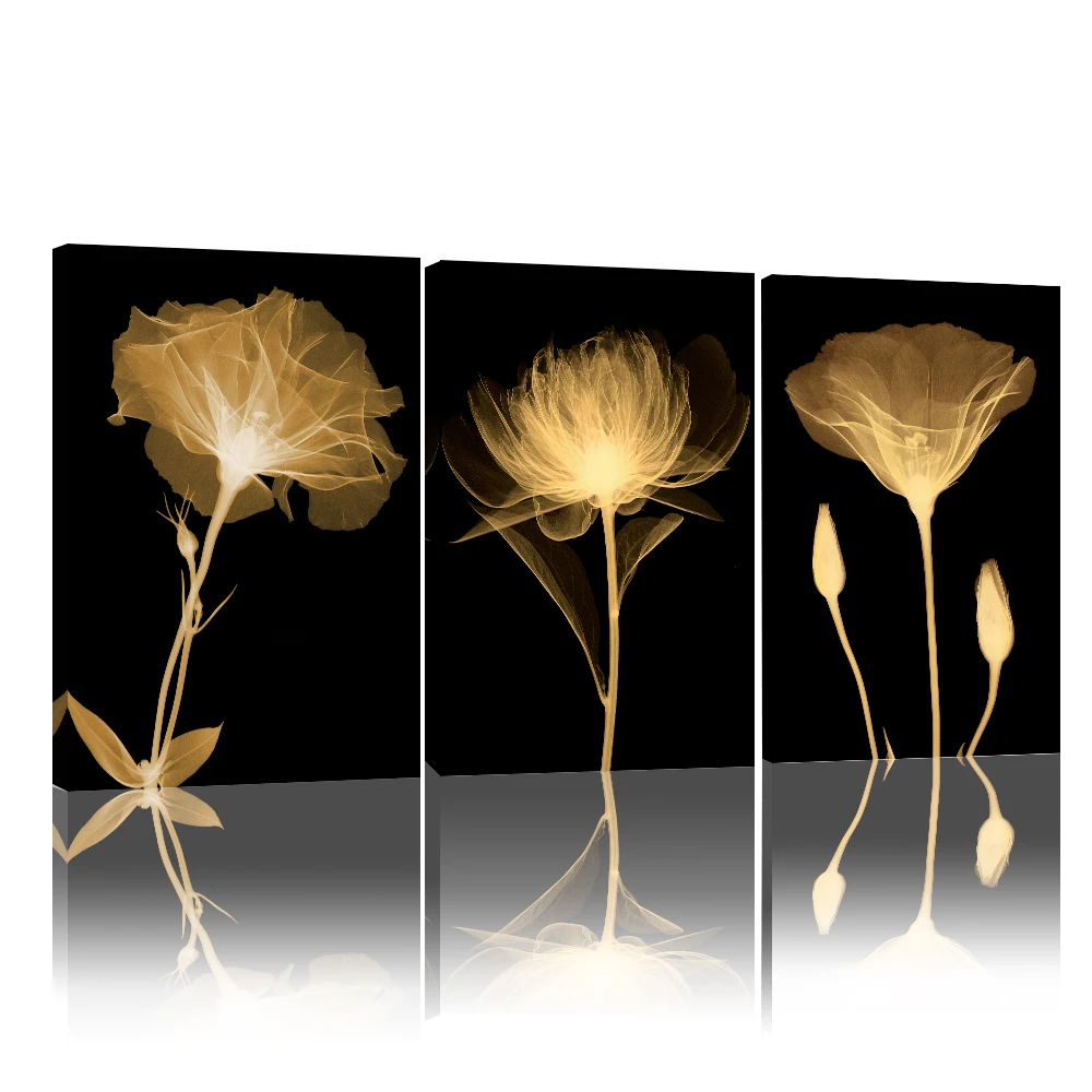 

Modern Minimalist Abstract Line Flower Painting on Canvas Cuadros Posters and Prints Scandinavian Wall Picture for Living Room