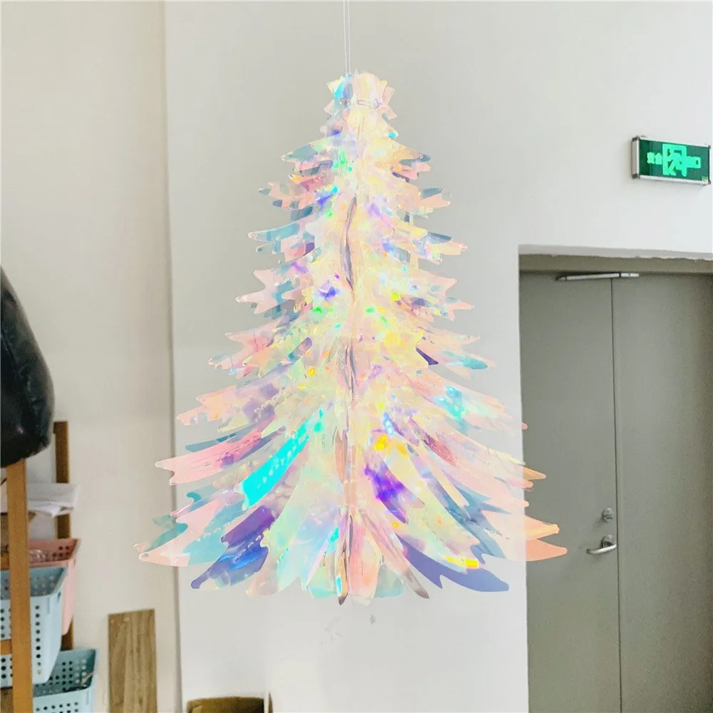 1 шт. обесцвечивающаяся Рождественская елка украшение для дома рождественская