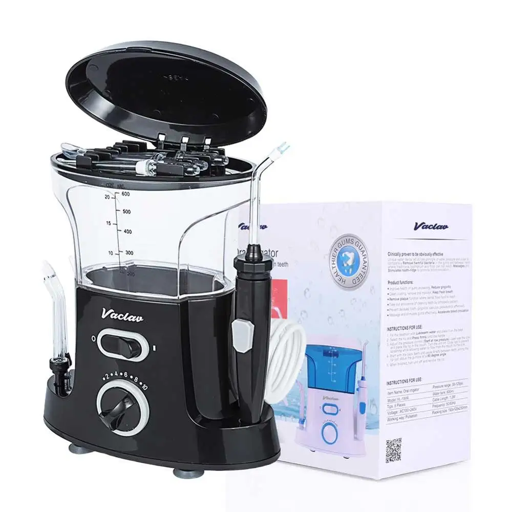 Black Стоматологическая Flosser Оральный Ирригатор Вода Flosser Портативный Оральный Ирригатор Зубная Нить Вода Зубочистки Стоматологическая Вода Pick Орошения - Цвет: Black