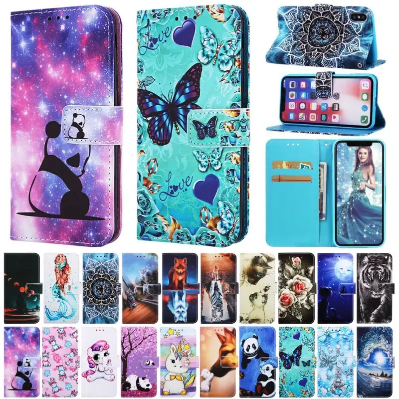 Чехол книжка с рисунком для Samsung Galaxy SM j330 j530 j730 J3 J5 J7 Prime A5 A3 2017 2016 J310 силиконовый