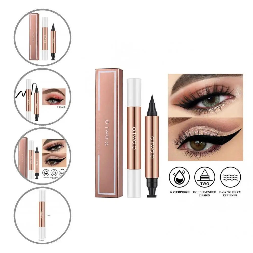 

Waterproof Mini Lasting Cosmetics Black Stamps Seal Eyeliner Pen for Makeup