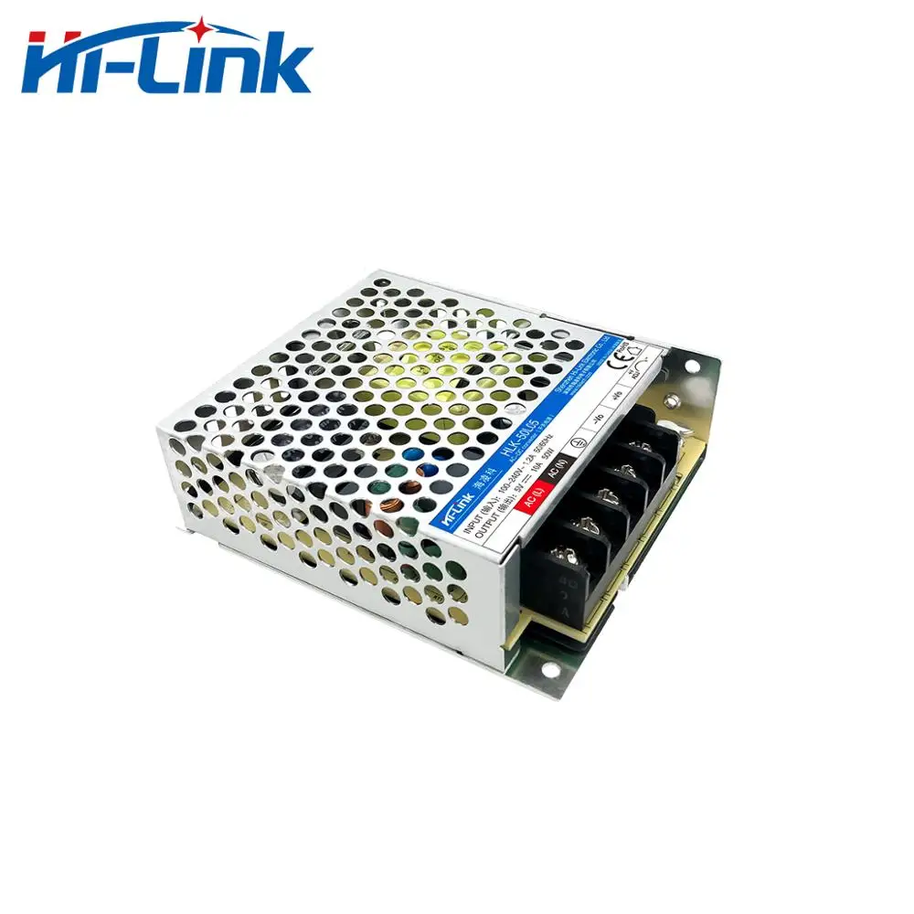 

Free shipping 5V 10A 50W ac dc switching power supply new style hilink
