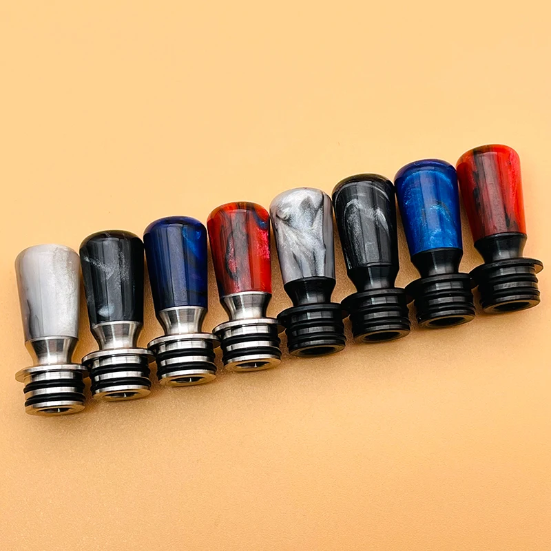 DSXvape MTL капельный наконечник 510 316 Смола из нержавеющей стали 3 мм для резьбового