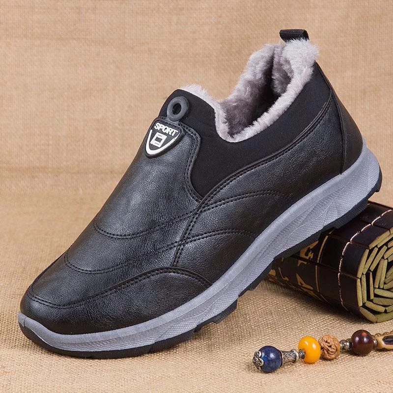 

2021 Warm Winter Boots Men Casual Shoes Mans Winter Work Ankle Fashion Male Mens Boots Military Botas