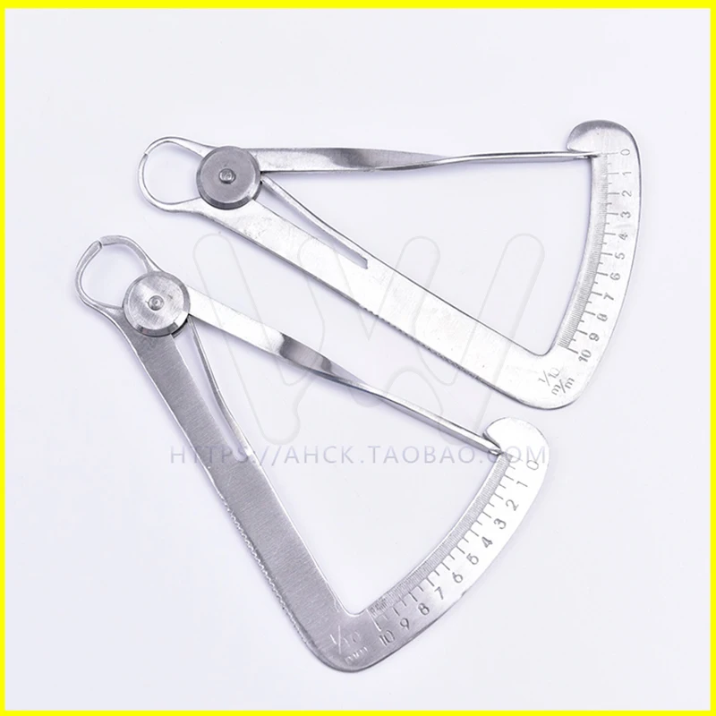 Зубной Калибр Корона калибра для воска или металла Iwanson пружинный кронциркуль |