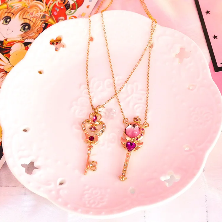 Сейлор Мун Косплей кристалл кулон ожерелье девушка аксессуары симпатичный