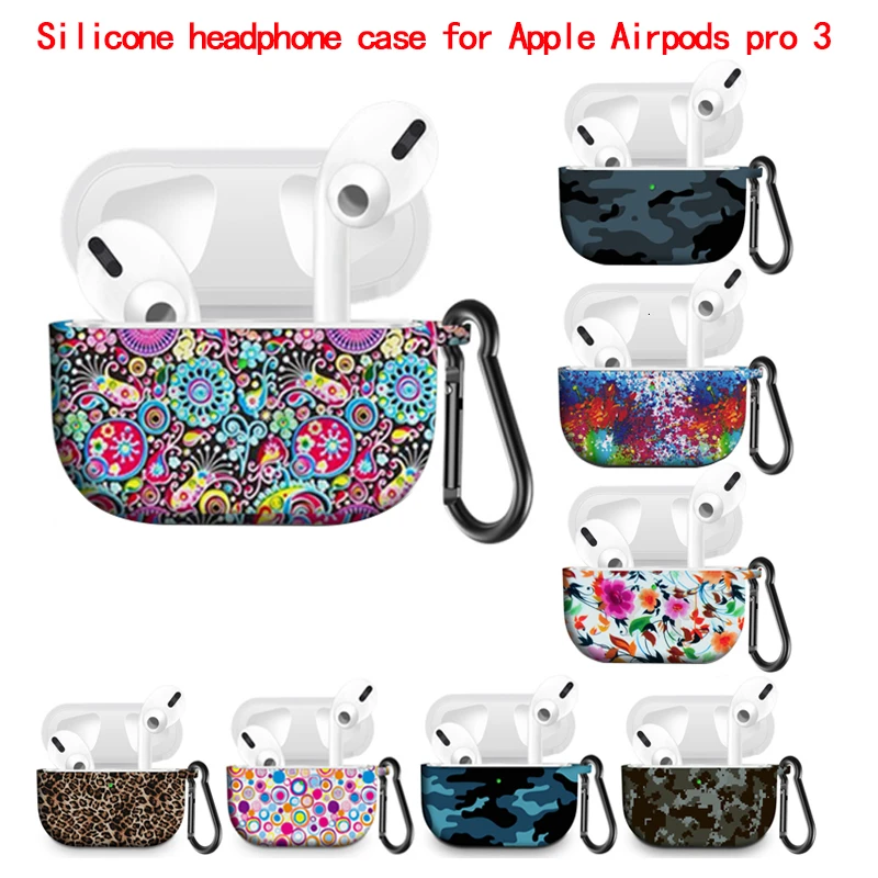 

Silicone headphone case for Apple Airpods pro 3，Bluetooth Headset case for Apple Airpods pro TWS，Protective Cases ,Earphone Case