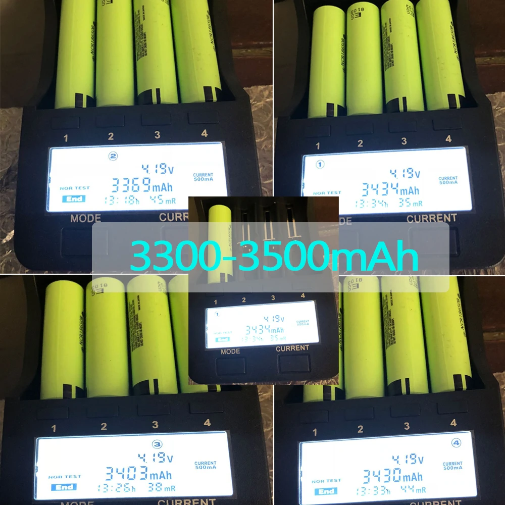 Новинка 100% оригинальный литиевый перезаряжаемый аккумулятор 18650 NCR18650B 3 7 в 3400 мАч