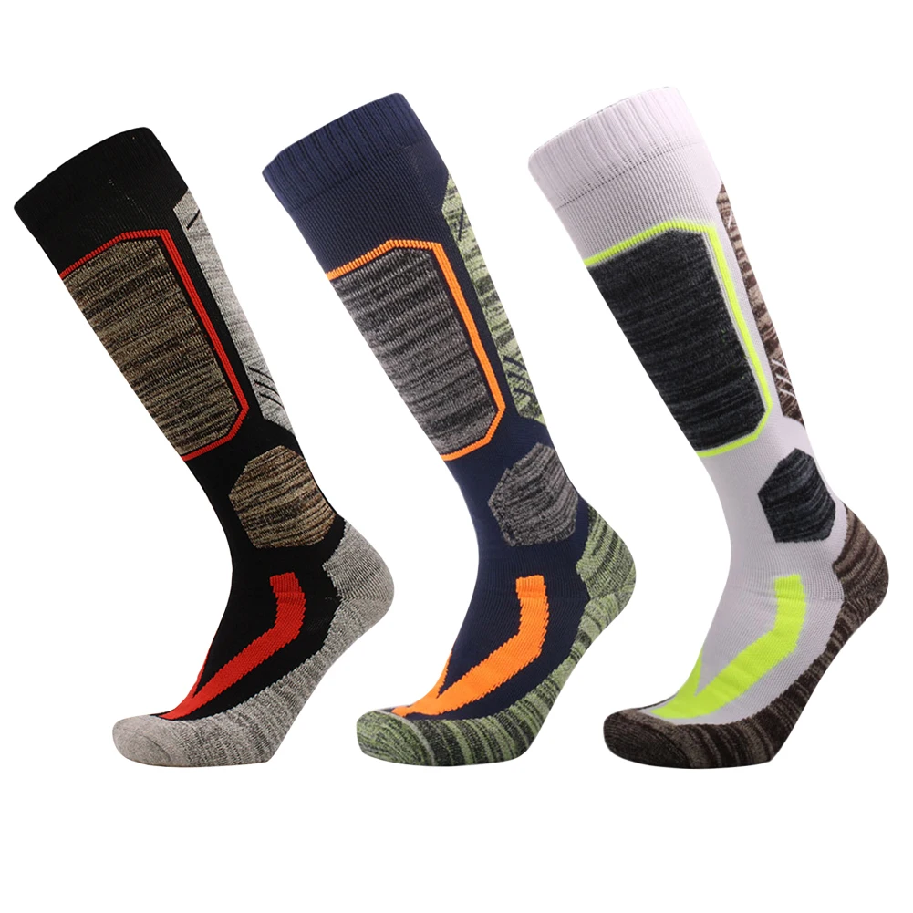 

Зимние носки утолщенные теплые лыжные носки для снега альпинизма пешего туризма спортивные бесшовные сапоги для сна уличные спортивные но...