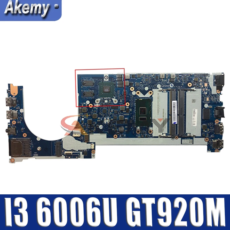 

Akemy CE470 NM-A821 подходит для Lenovo Thinkpad E470 E470C ноутбук материнская плата Процессор I3 6006U GT920M DDR4 100% тесты работы