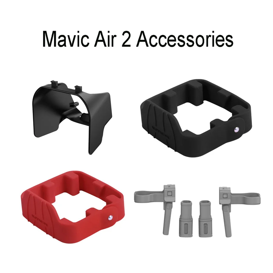 Держатель пропеллера для дрона защитный кожух линзы Солнцезащитный посадочное