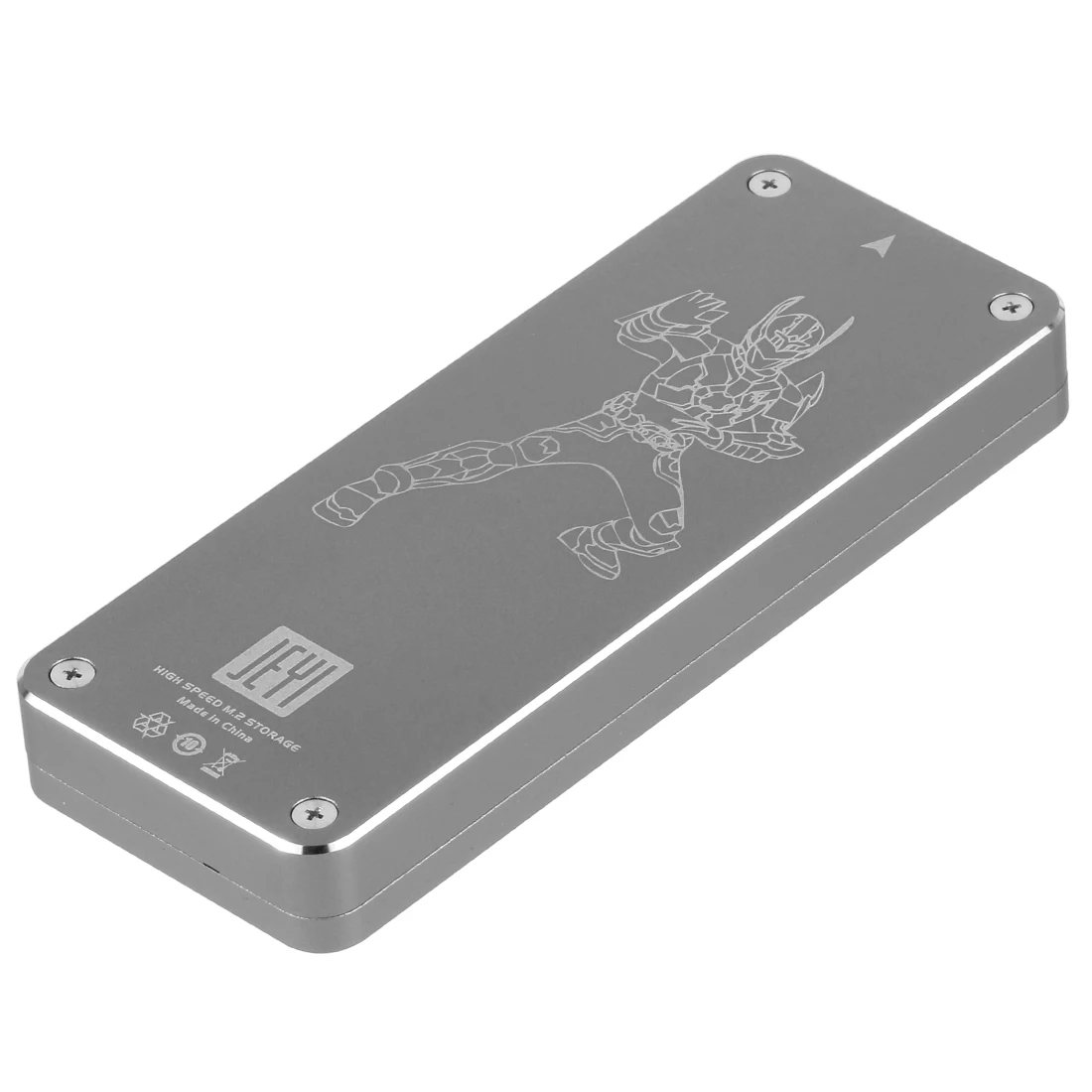 Алюминиевый JEYI i9 M ключ для NVME Тип C 3 1 Мобильный коробка чехол на HDD C3.1 ard диск
