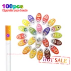 Оптовая продажа 100 шт. фруктовые вкусовые сигареты поп бусины DIY Черный лед ментол капсулы шарики держатель фильтра курительные аксессуары Подарки