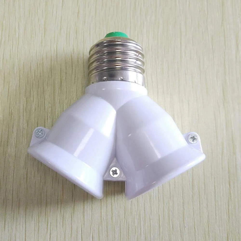 Винты 2 в 1 E27 основание светильника огнеупорные Материал держатель Y Форма