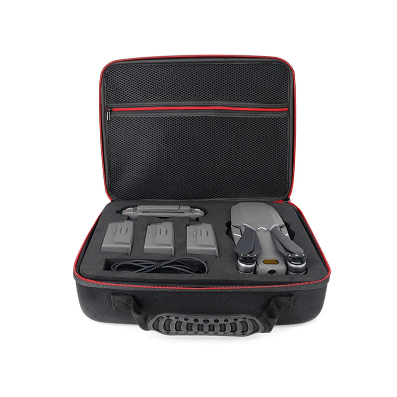 For DJI MAVIC 2 PRO/MAVIC ZOOM Drone Bag CASE Handbag Single-shoulder EVA+1680D 4 Batteries Storage Case | Электроника