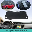 Коврик для приборной панели Toyota Corolla E170 E160 2014 2015 2016 2017 2018