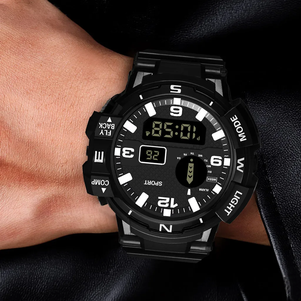Relogio curren relogio masculino honhx роскошный для мужчин s цифровой светодиодный часы Дата спортивные мужские уличные электронные часы reloj mujer