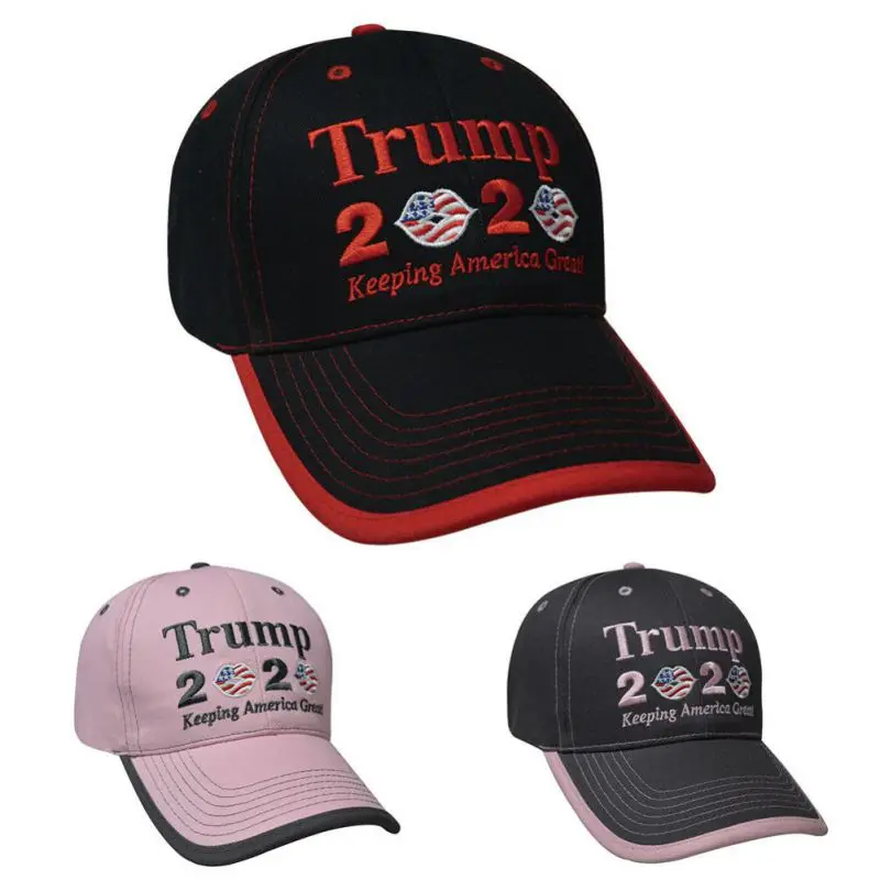 Бейсболка с вышивкой в стиле Дональд Трамп|Теннисные кепки| |