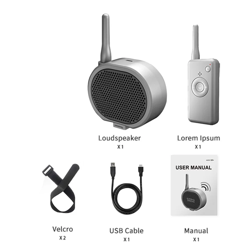 

Drone Speaker Megaphone for Drone camera Aerial Broadcasting GPS Loudspeaker 1200m for DJI Mavic 2 Spark Phantom 4 3 Helicopter