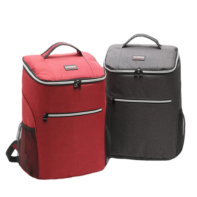 Утолщенная водонепроницаемая сумка-холодильник 20 л, термоизолированная сумка для льда, рюкзак для сохранения свежести, стильная Термосумка для ланча, изоляционный пакет для льда