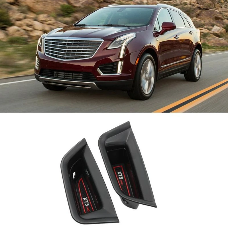 Передняя Боковая дверь подлокотник коробка держатель для Cadillac XT5 2017 2018 2019 2020 XT6