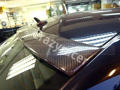 Спойлер на заднюю крышу A4 B6 ABT Style для Audi sedan 2001 2005 углеродное волокно|spoiler wing|lip