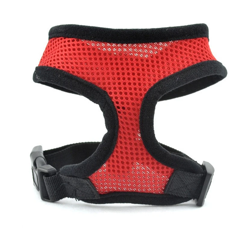 Не Тянет Поводок для собак Всепогодная сетка Регулируемый жилет улицы маленьких