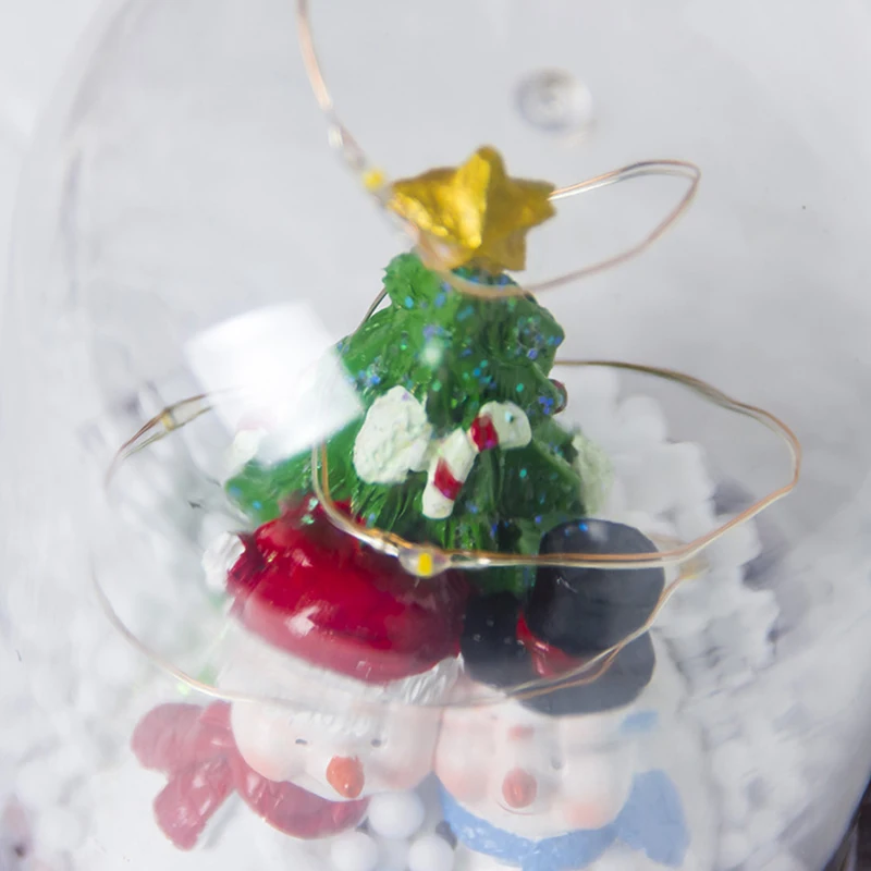 Рождественские китайские фонарики Рождественский светодиодный шар гирлянда