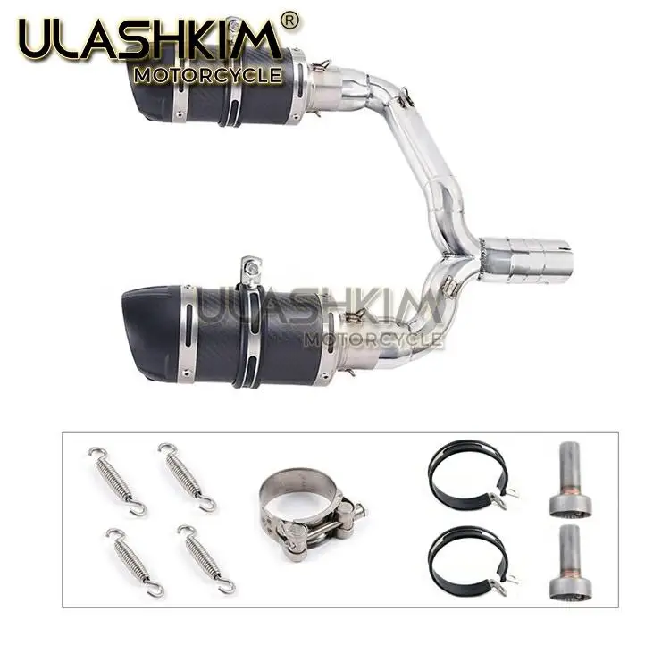 Полный глушитель выхлопной трубы мотоцикла Escape System Slip On для suzuki GSR400 GSR600 BK400 BK600 GSR BK