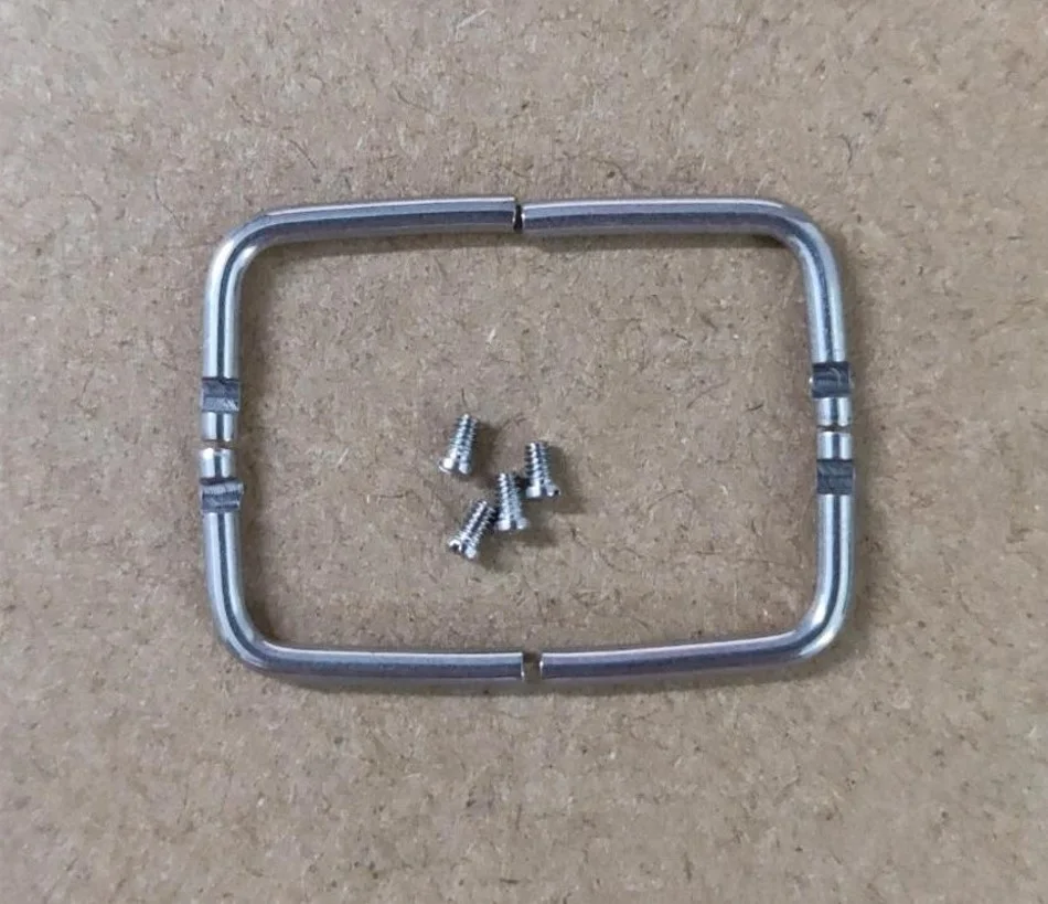 Запчасти для часов аксессуары корпуса из нержавеющей стали L образная форма