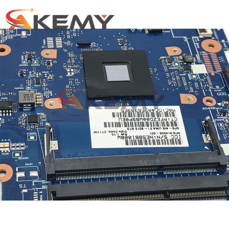 

100% new for hp 14-AF 14-AN motherboard with E2 cpu together 6050A2822801-MB-A02 858047-001 858047-501 858047-601 tested ok