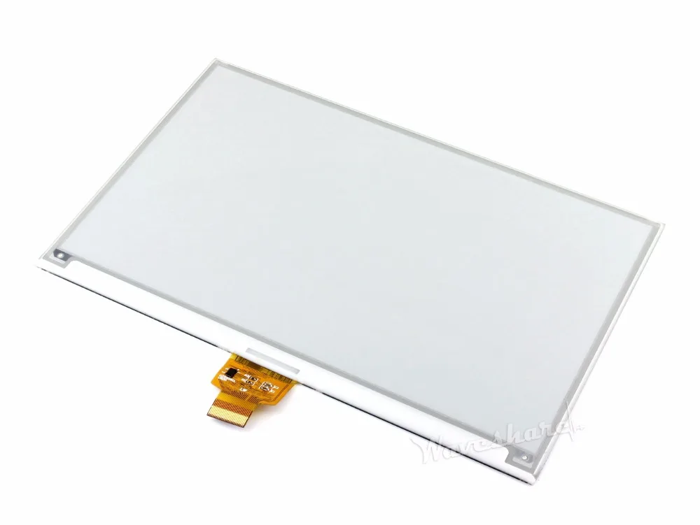 Waveshare 7 5 дюйма E-Ink Raw Дисплей без PCB 640x384 электронной бумаги Модуль двухцветная: