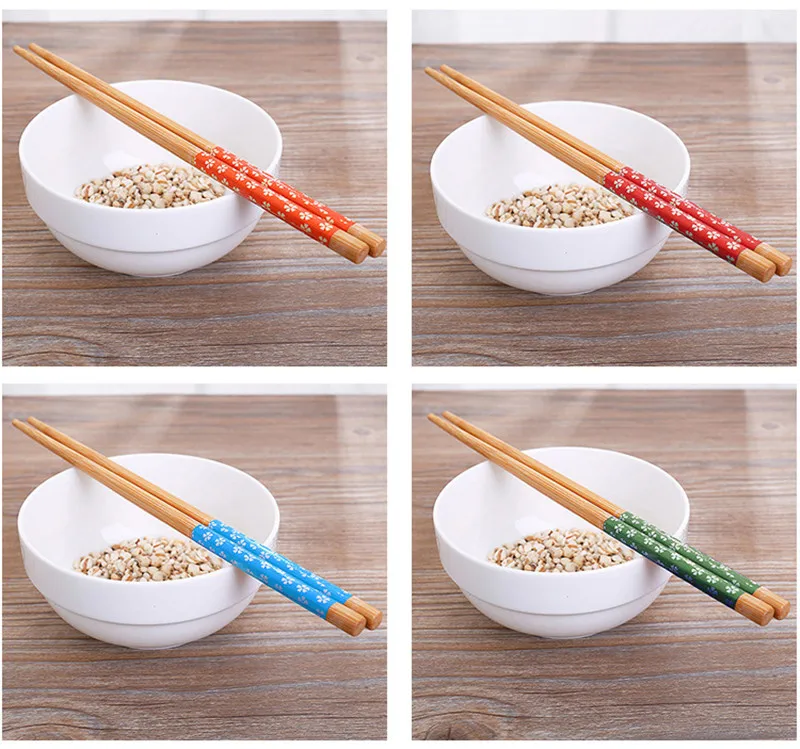 1/5 пар многоразовых китайских классических деревянных планшетов винтажные