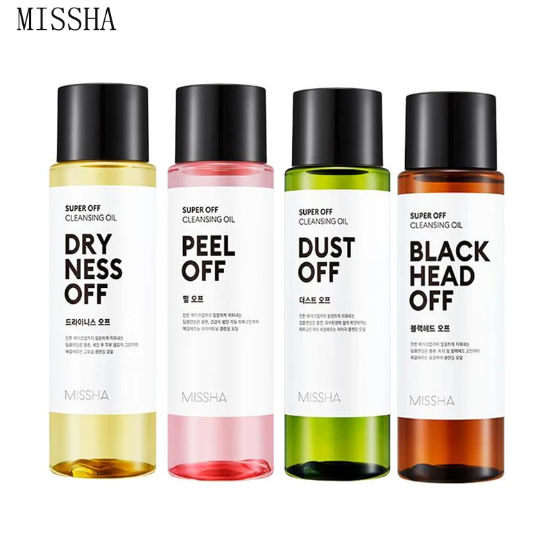 

MISSHA Super Off Cleansing Oil 100ml Makeup Remover Water Deep For Lip Moisturizing Face Cleanser Facial Care
