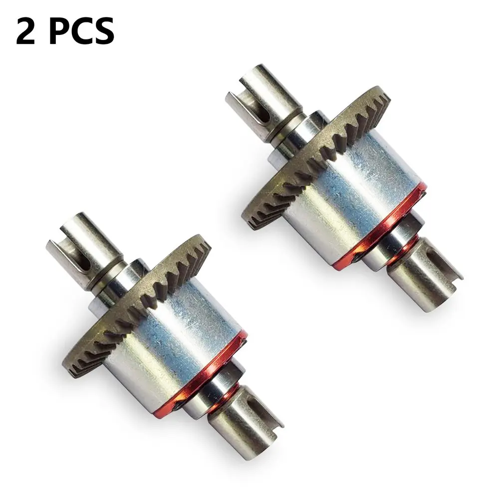 Piezas de mejora de engranaje diferencial completamente de Metal para Wltoys 144001 124019 124018 RC, accesorios de repuesto para coche, 2 uds.-0
