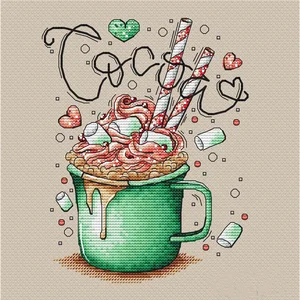 CD007 14ct Набор для вышивания крестиком карты посылка поздравительная открытка рукоделия вышивка ремесла для вышивания крестиком, ручная работа с Наборы Рождественский подарок