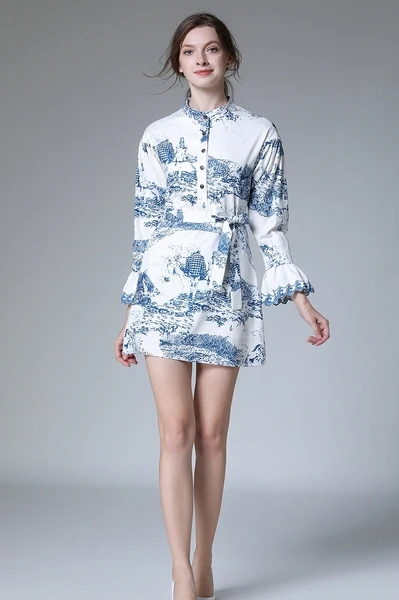 Женское льняное платье WYWAN винтажное Свободное длинное большого размера плюс с