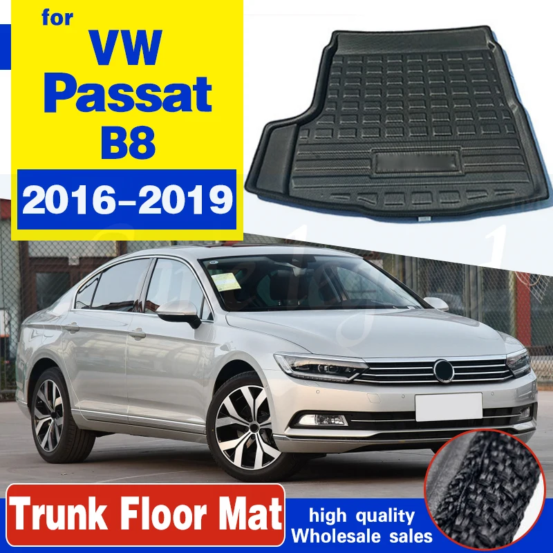 

Для Volkswagen VW Passat B8 2016 ~ 2019 коврик для багажника задний багажник грузовой напольный поднос ковер грязевой коврик защитная защита аксессуары