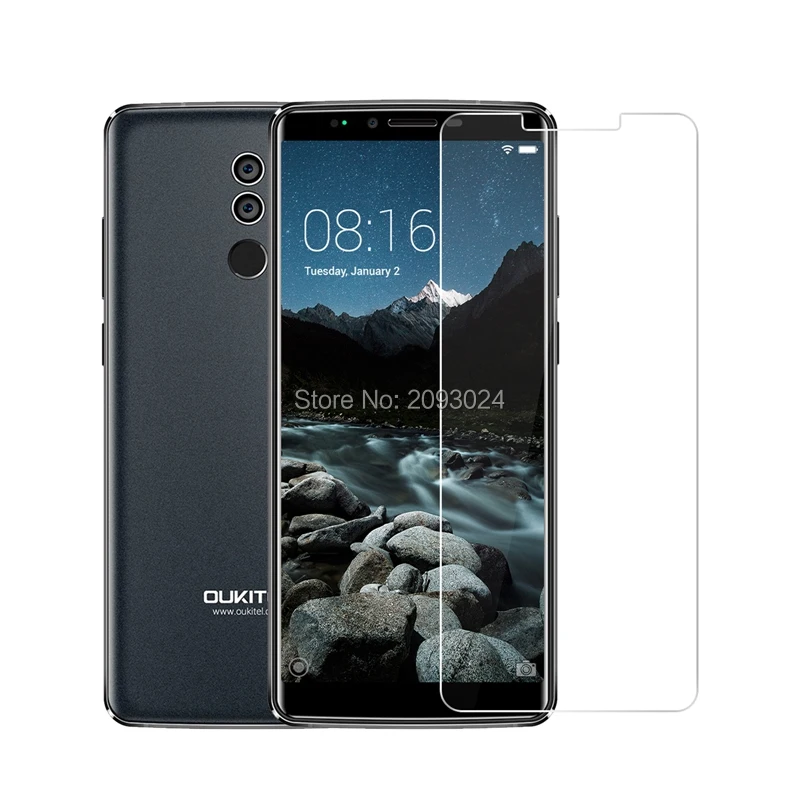 

Переднее защитное закаленное стекло 2.5d 0,26 мм 9h премиум-класса для oukitel k8 защита для экрана закаленная Защитная пленка для oukitel k8 6,0