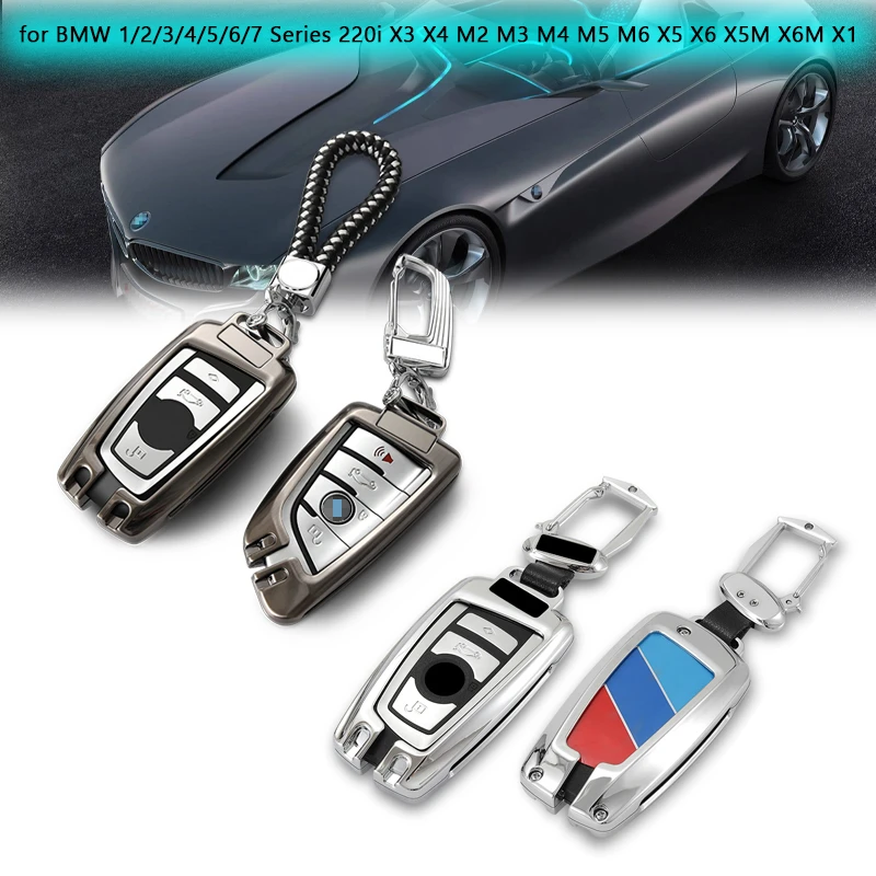 

Car Key Cover For BMW Display Key Case for BMW 1/2/3/4/5/6/7 Series 220i X3 X4 M2 M3 M4 M5 M6 X5 X6 X5M X1 Car Remote Key Case